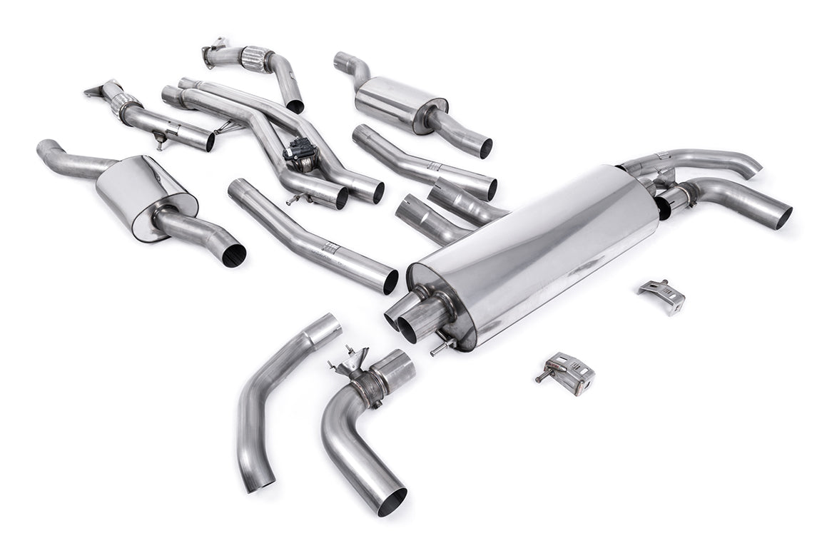 Milltek Resonated Cat-Back Exhaust | Audi SQ7 SQ8 4M