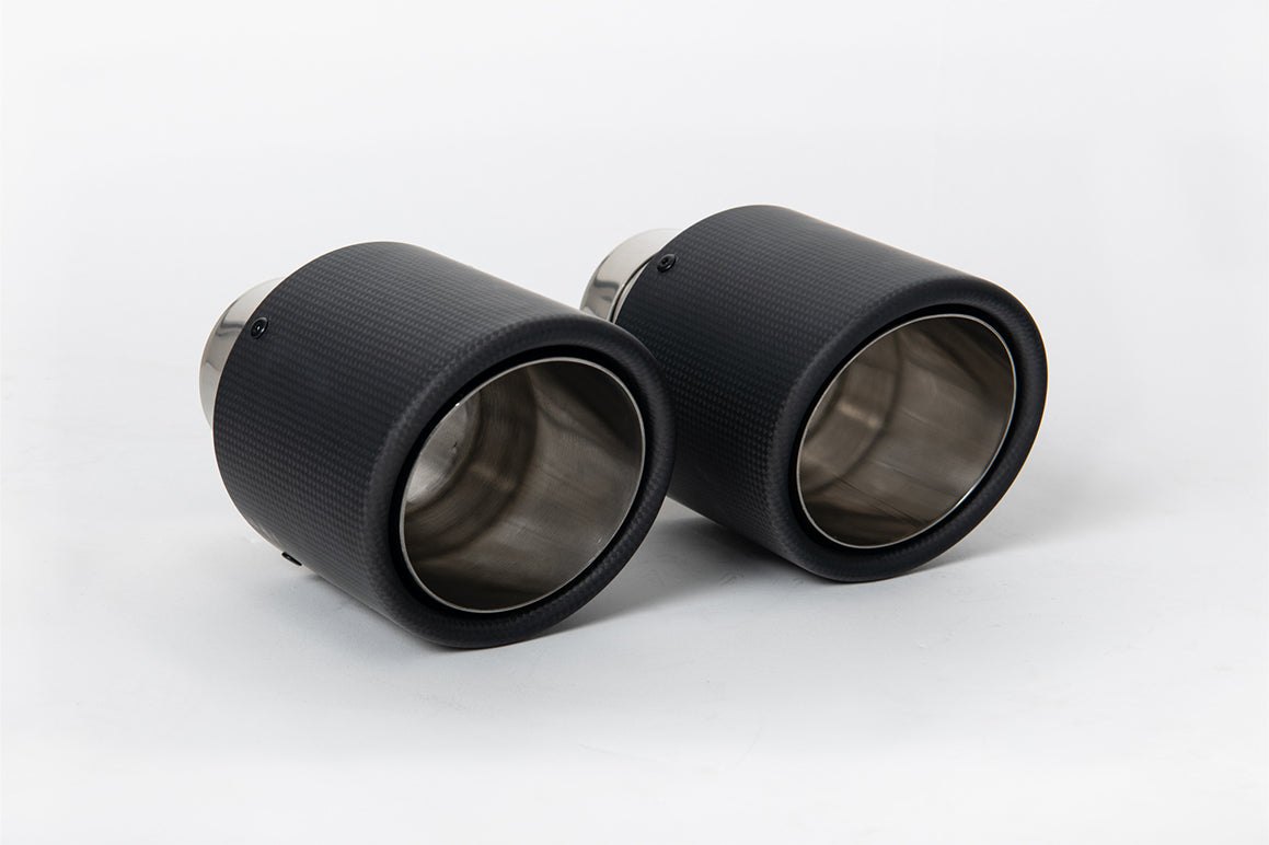 Milltek Non-Resonated Cat-Back Exhaust | Audi TT MK1 - Carbon Fibre Tips