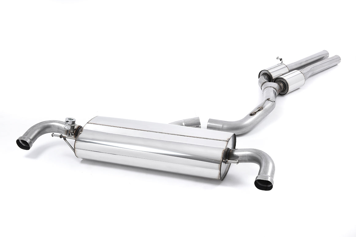Milltek Valved Resonated Cat-Back Exhaust | Audi TTRS MK2 - OE Tips