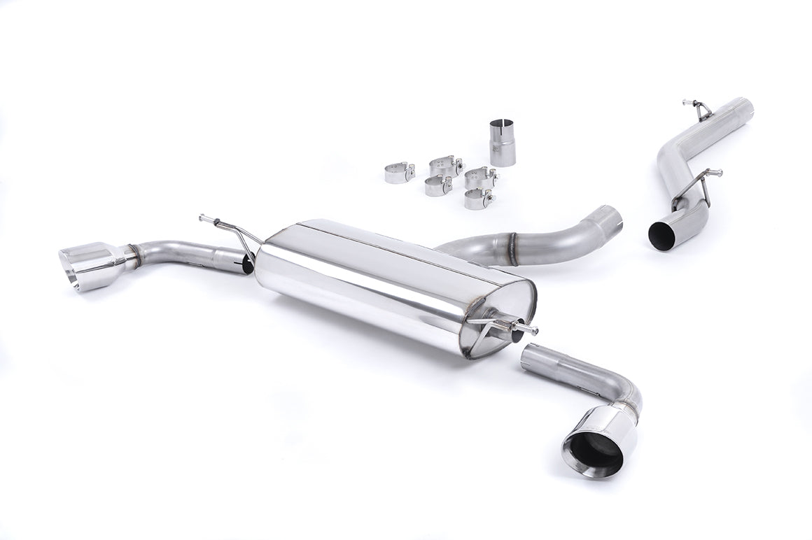 Milltek Non-Resonated Cat-Back Exhaust | Audi TT MK2 - Polished Tips