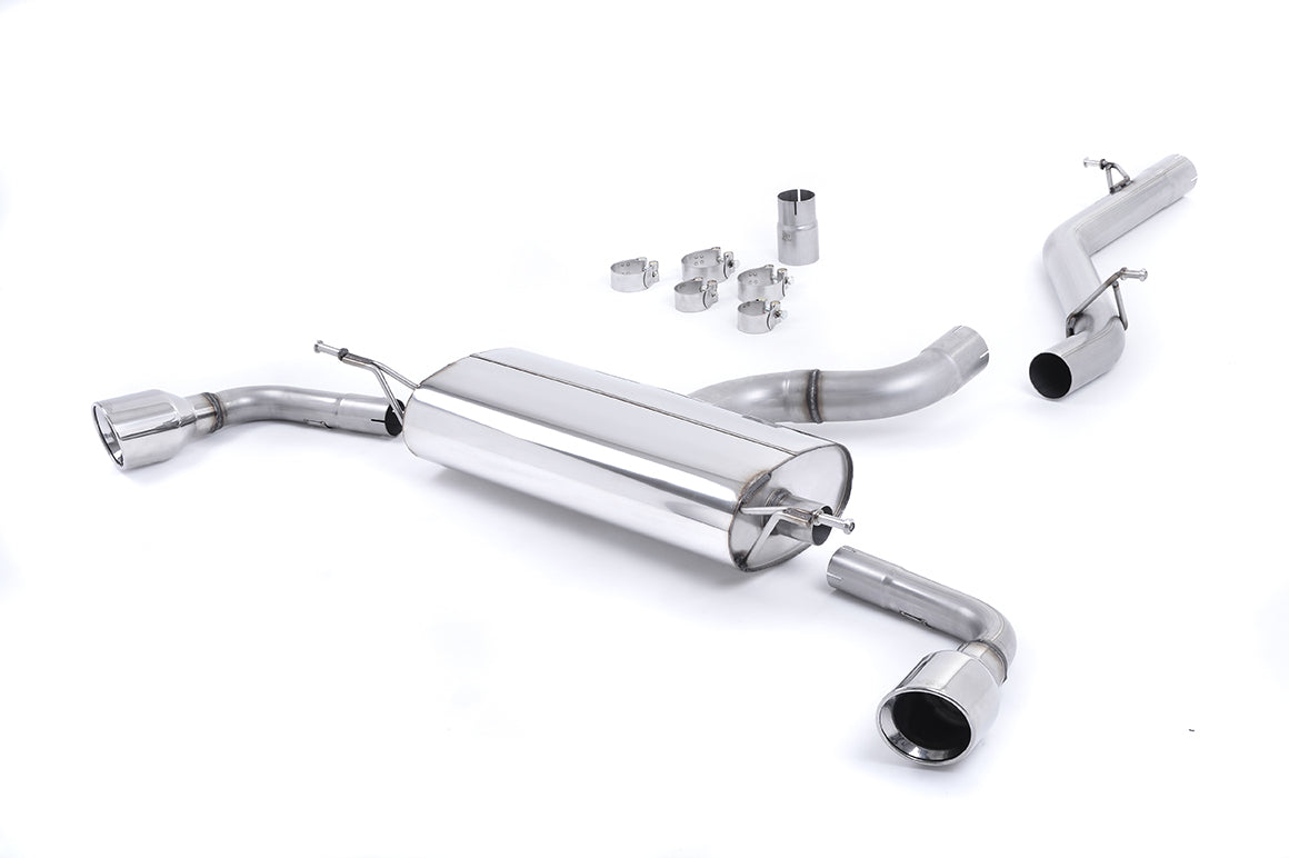 Milltek Non-Resonated Cat-Back Exhaust | Audi TT MK2 - Polished Tips