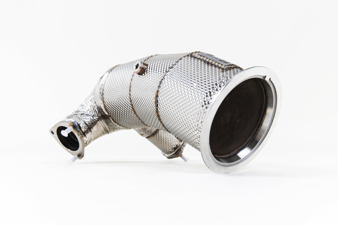 Milltek HJS ECE Downpipe | Audi S4 3.0 Turbo V6 B9 - Left Hand Drive Cars Only