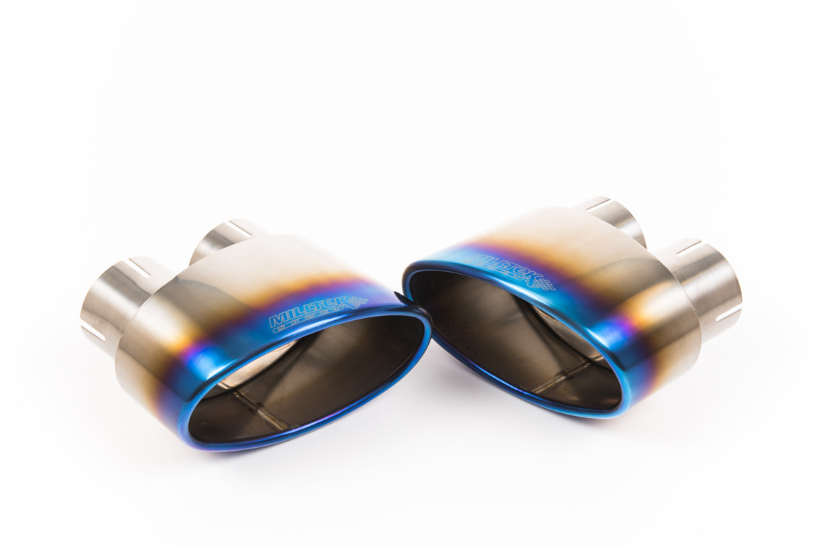 Milltek Road+ Cat-Back Exhaust | Audi B9 RS4 Avant RS5 - Burnt Titanium Tips