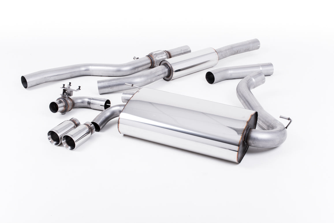 Milltek Resonated Cat-Back Exhaust | BMW 4 Series F32 - Polished Tips