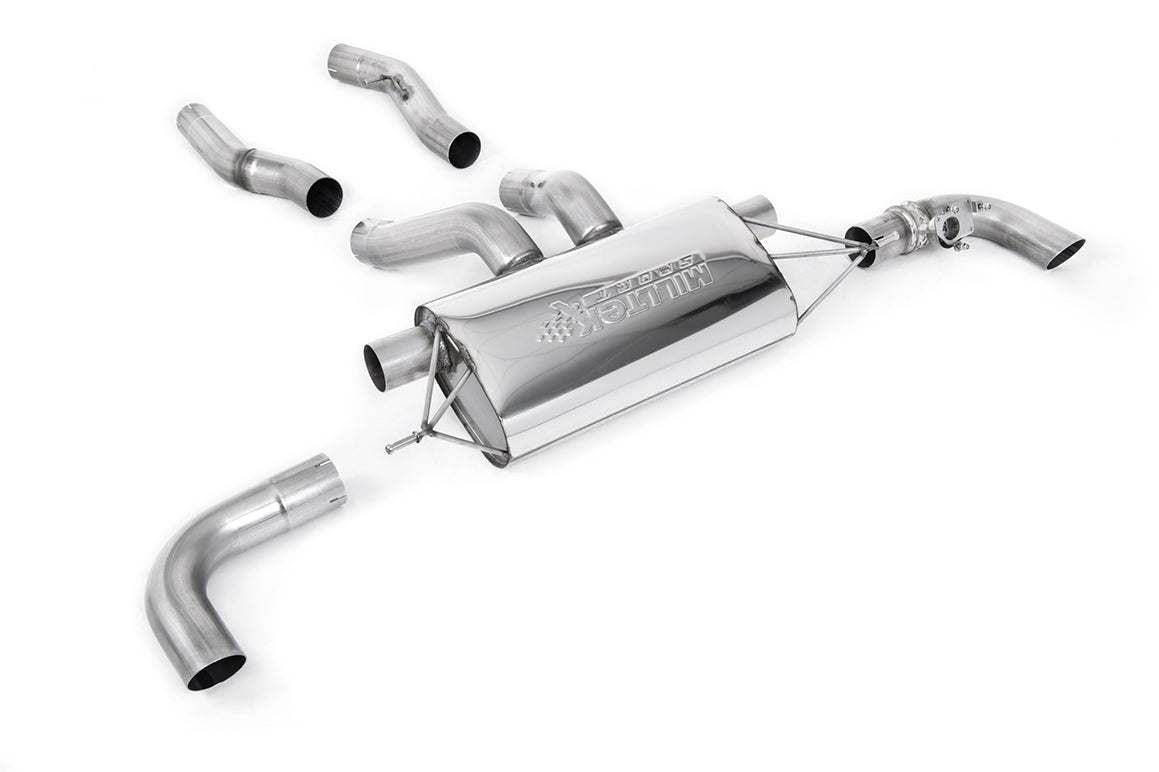 Milltek Particulate Filter Back Exhaust | BMW 2 Series M240i Coupe (G42 XDrive - NAS Non OPF/GPF Models Only) - OE Tips