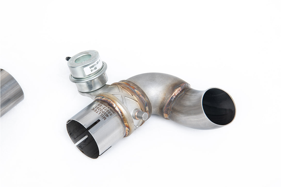 Milltek Valved Rear Silencer | Porsche 991.1 C2S C4S - OE Tips