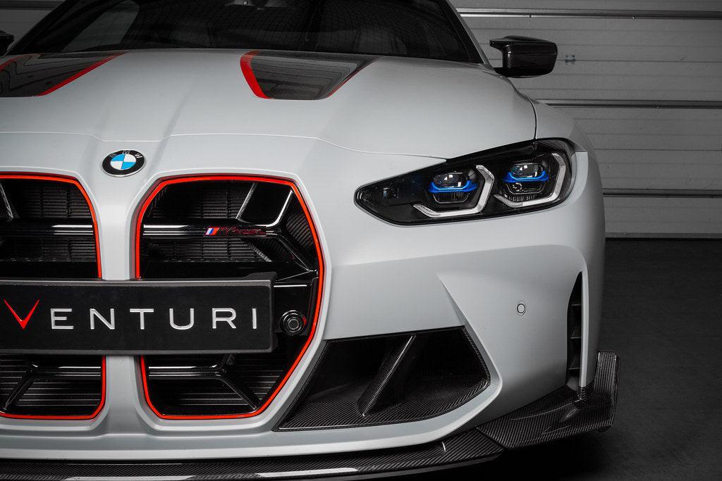 Eventuri BMW G8X M3 / M4 Black Carbon Intake Scoop Set