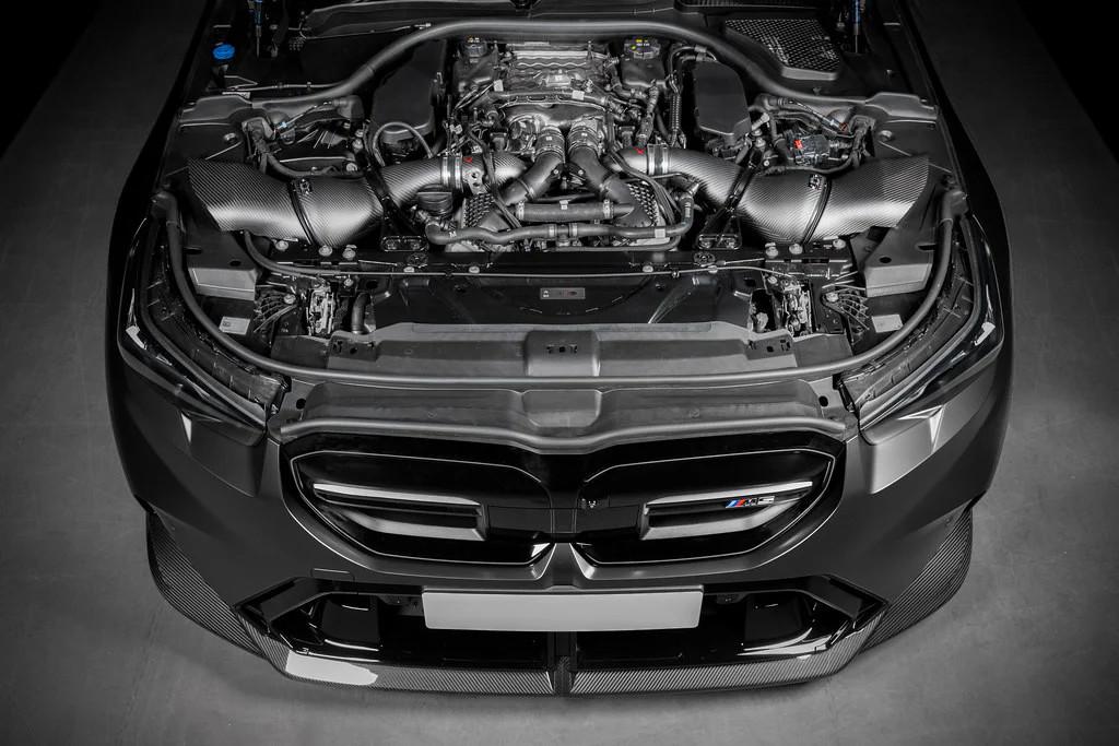 Eventuri G90 / G99 M5 (S68) Carbon Turbo Inlet Set - Gloss Carbon