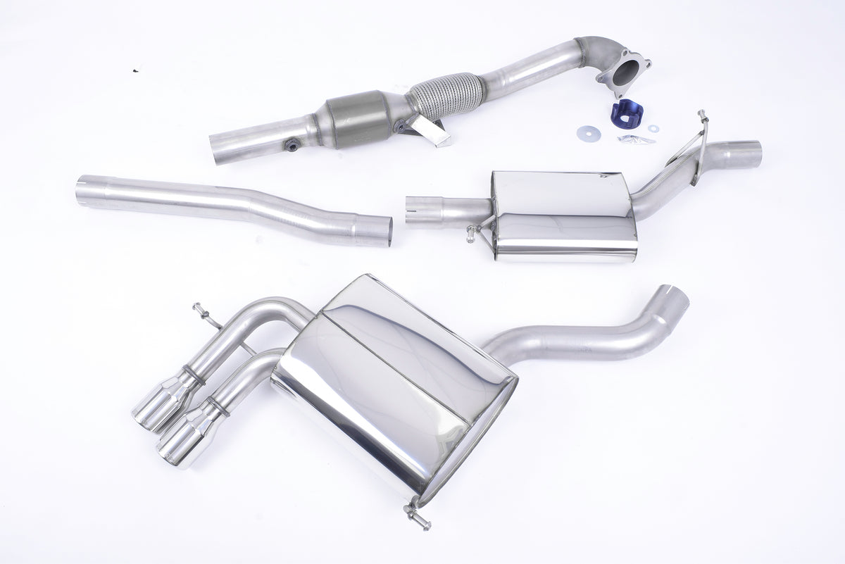 Milltek Turbo Back Exhaust | Audi A3 2.0T FSI quattro 5 door SportBack