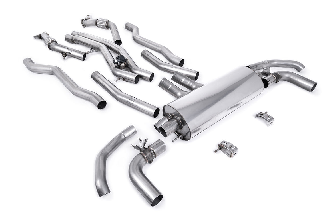 Milltek Non-Resonated Cat-Back Exhaust | Audi SQ7 SQ8 4M