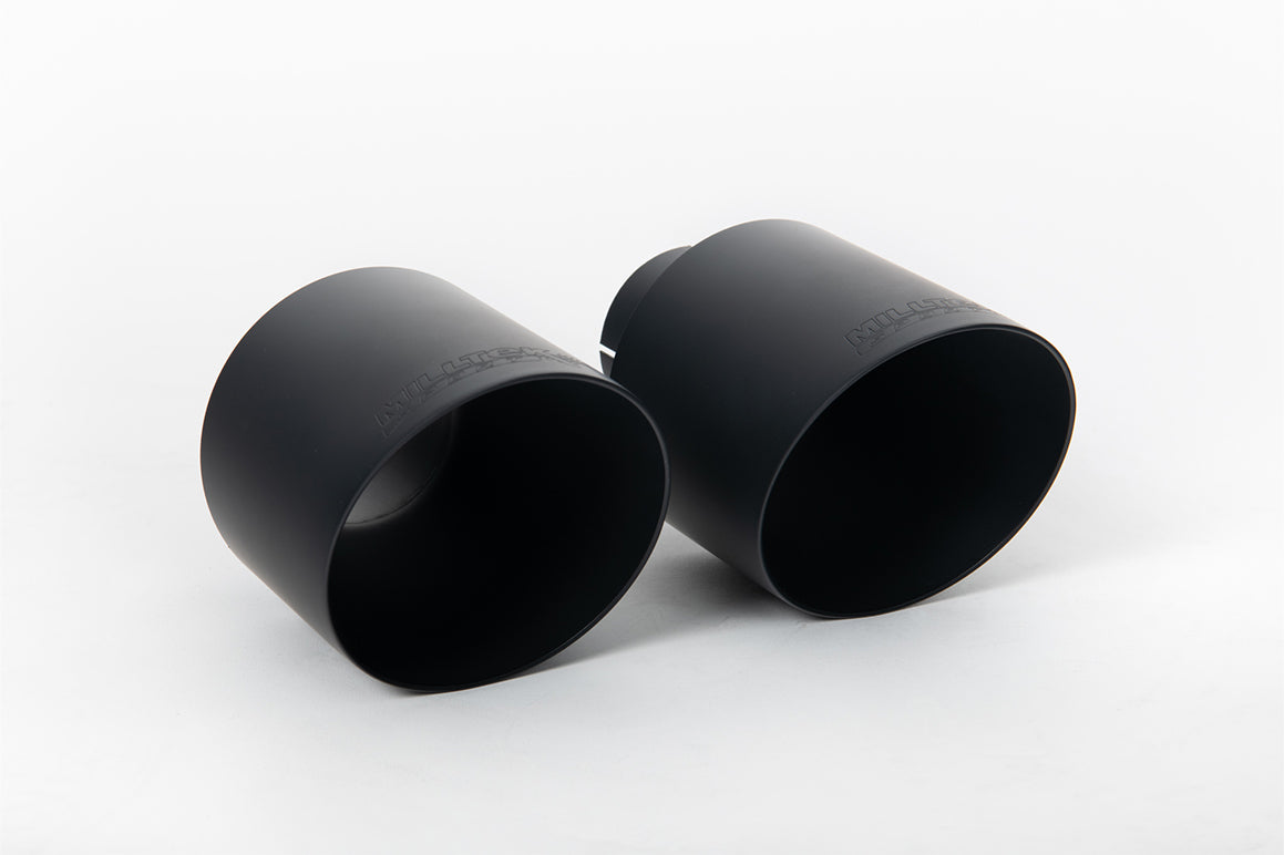 Milltek Resonated Cat-Back Exhaust | Audi TT MK1 - Cerakote Black Tips