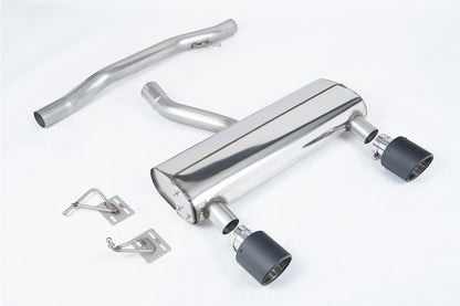Milltek Non-Resonated Cat-Back Exhaust | Audi TT MK1 - Carbon Fibre Tips
