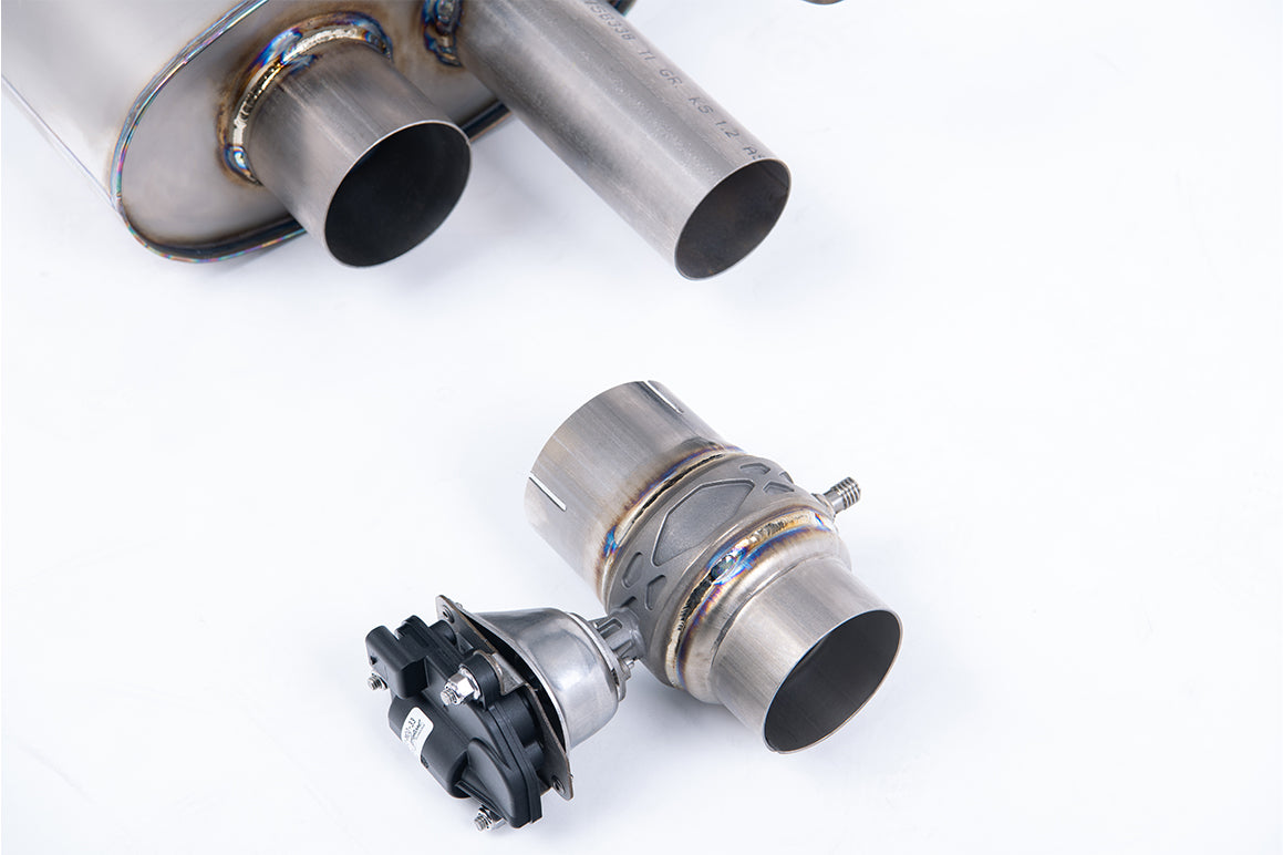 Milltek 80mm Upgrade Kit to Signature Series Titanium Axle Back System from any existing Milltek Sport Stainless Options (RS6 + RS7 C8)
