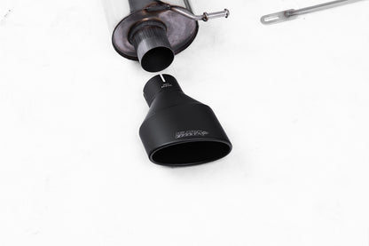 Milltek Resonated Cat-Back Exhaust | Audi RS6 C5 - Cerakote Black Tips