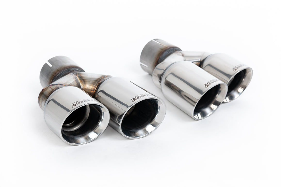 Milltek Resonated Cat-Back Exhaust | Audi B8 S5 3.0 TFSI - Polished Tips