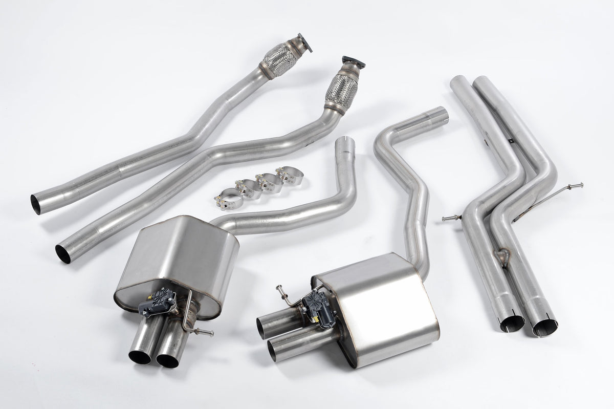 Milltek Non-Resonated Cat-Back Exhaust | Audi C7 RS6 RS7