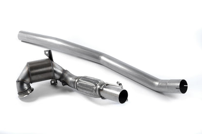 Milltek Large Bore Downpipe Hi-Flow Sports Cat | VAG MQB 2.0T