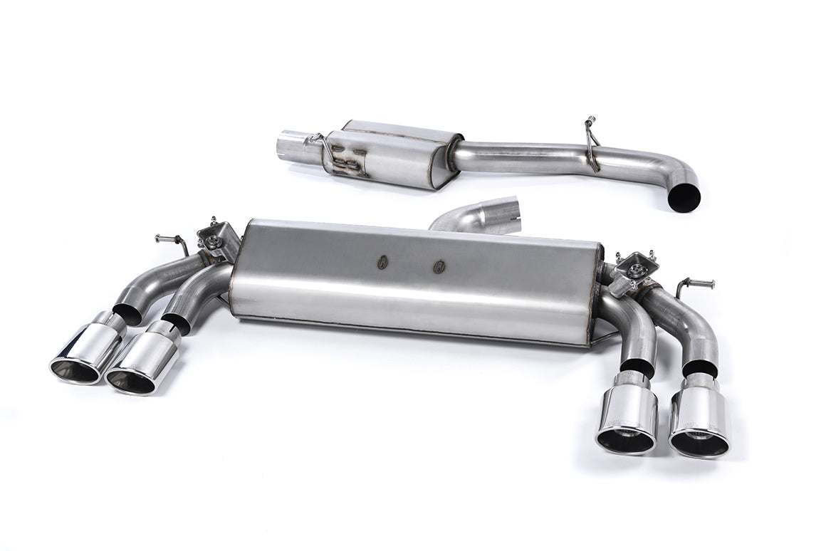 Milltek Resonated Cat-Back Exhaust | Audi S3 8V - Polished Tips