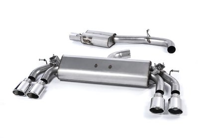 Milltek Resonated Cat-Back Exhaust | Audi S3 8V - Polished Tips