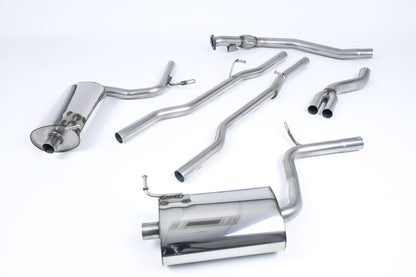 Milltek Non-Resonated Cat-Back Exhaust | Audi B7 A4 2.0 TFSI Quattro - GT Tips