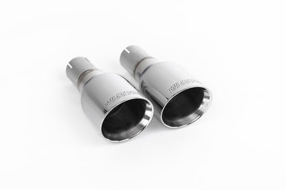 Milltek Resonated Cat-Back Exhaust | Audi B7 A4 2.0 TFSI Quattro - GT100 Tips