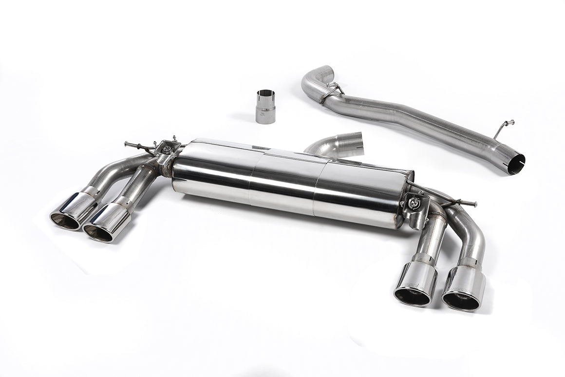 Milltek Non-Resonated Cat-Back Exhaust | Audi MK3 TTS - Polished Tips