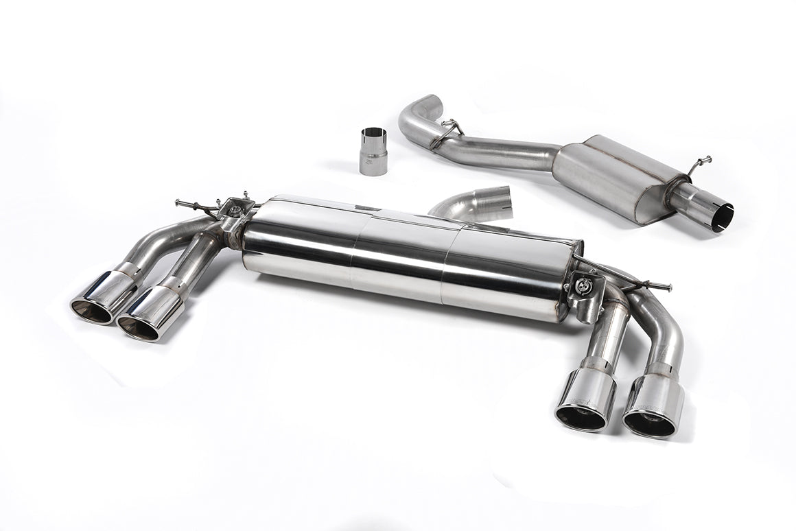 Milltek Resonated Cat-Back Exhaust | Audi MK3 TTS - Polished Tips