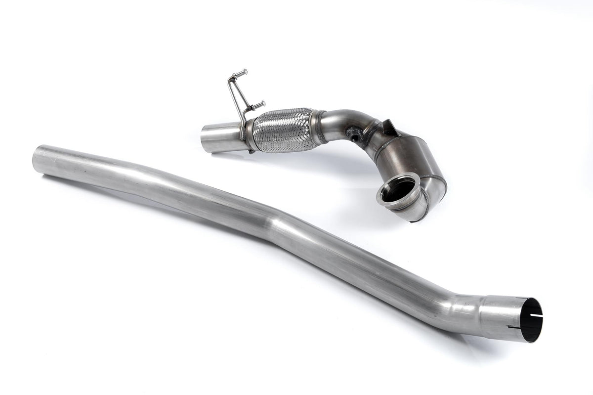 Milltek Large Bore Downpipe, EC-Approved Sports Cat, Milltek Cat-Back | Audi TT Mk3 TTS 2.0TFSI Quattro