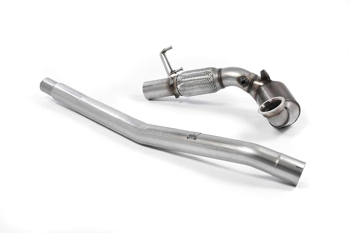 Milltek Large Bore Downpipe, EC-Approved Sports Cat, OE Cat-Back | Audi TT Mk3 TTS 2.0TFSI Quattro