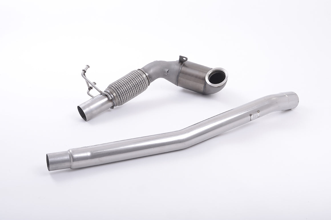 Milltek Large Bore Downpipe, HJS Sports Cat, OE Cat-Back | Audi TT Mk3 TTS 2.0TFSI Quattro
