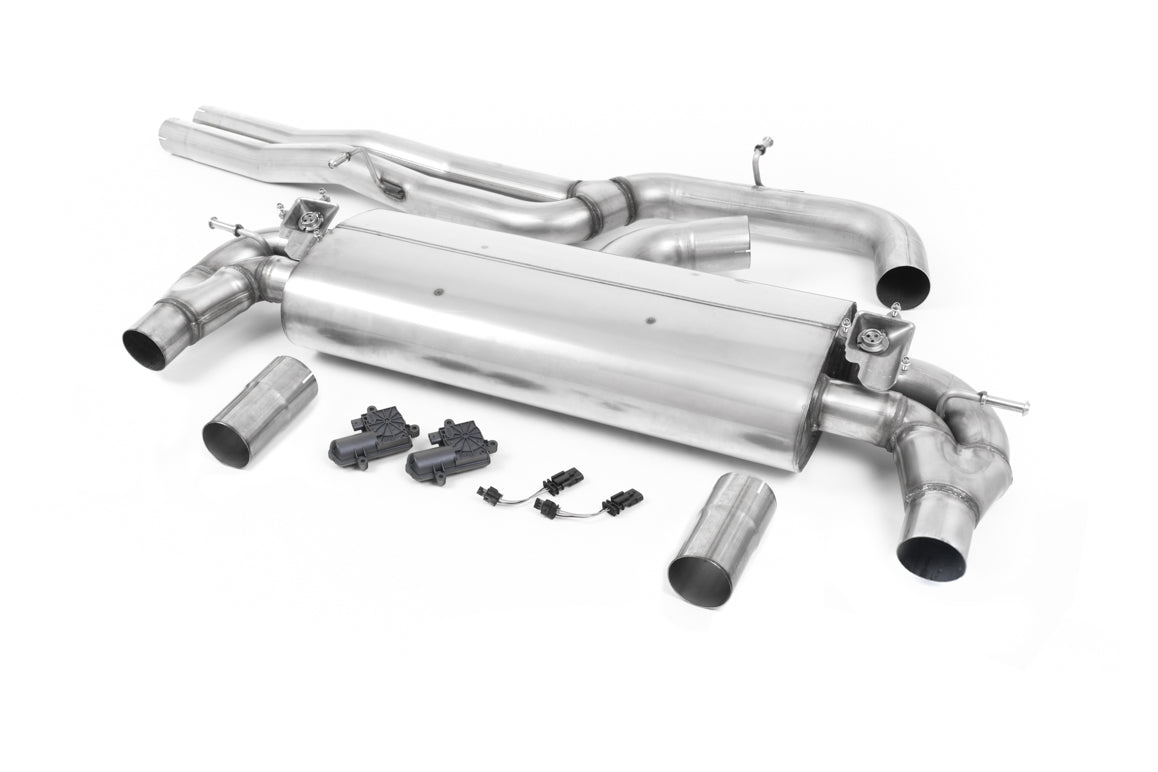 Milltek Non-Resonated Cat-Back Exhaust | Audi 8V RS3 - Polished Tips