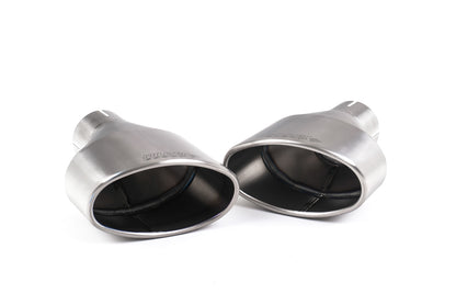 Milltek Non-Resonated Cat-Back Exhaust | Audi B9 RS4 Avant - Brushed Titanium Tips