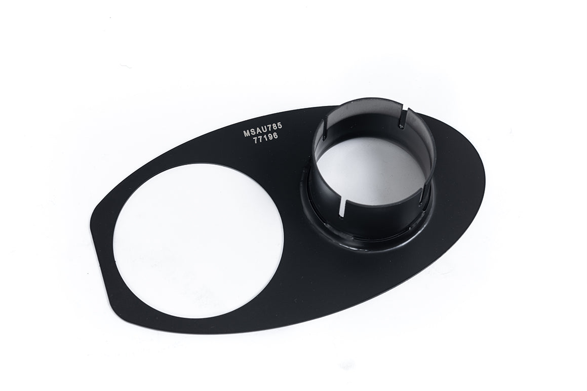 Milltek 80mm Optional Cerakote Black Rear Trim Finisher Plates