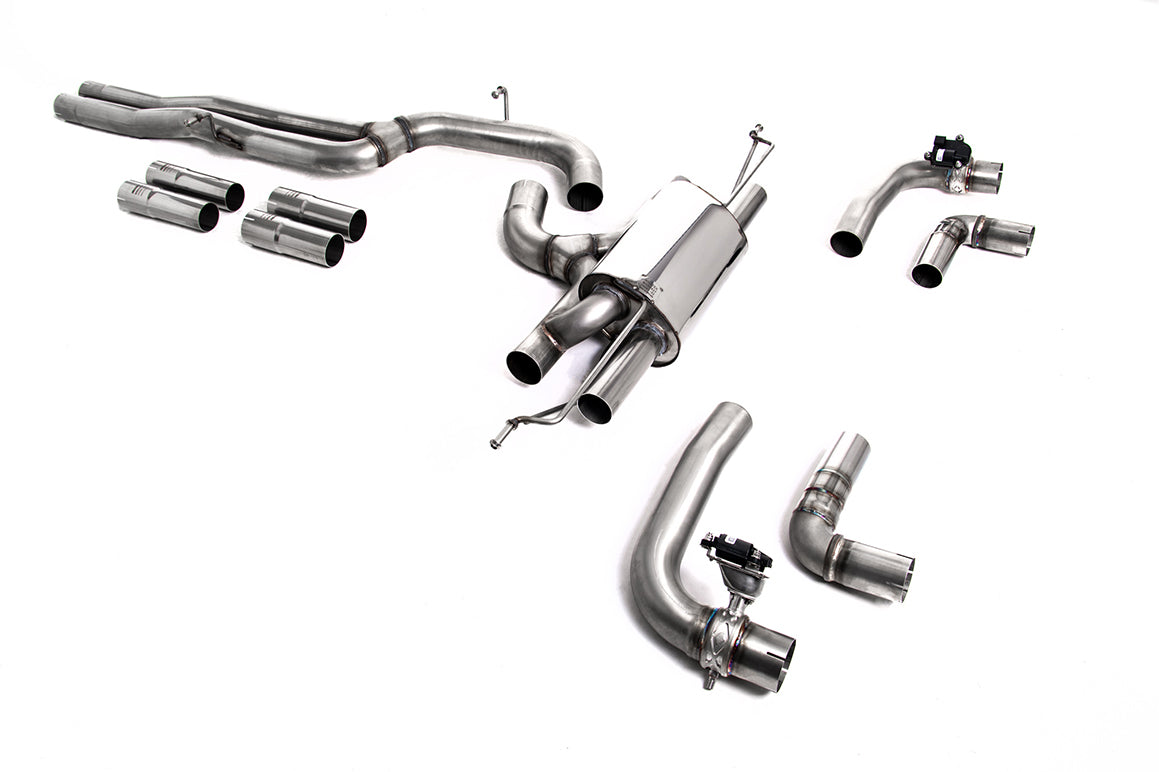 Milltek 80mm Race Non-Resonated Cat-Back | Audi RS3 8Y