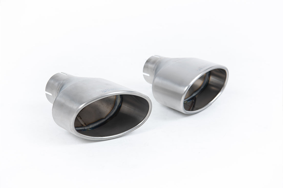 Milltek 80MM Race Non-Resonated Cat-Back | Audi 8V RS3 - Brushed Titanium Tips