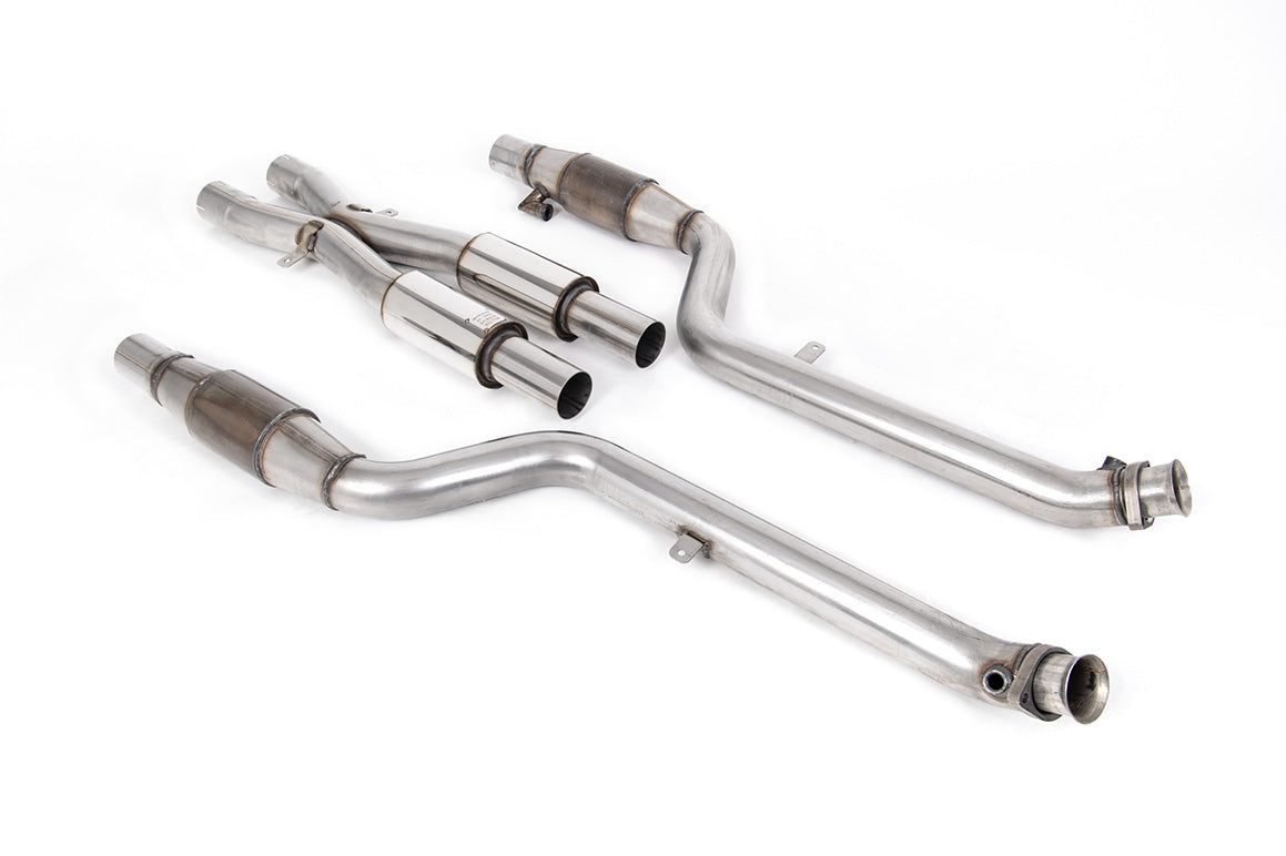 Milltek Large Bore Downpipe with Hi-Flow Sports Cat | BMW E90/E92/E93 M3