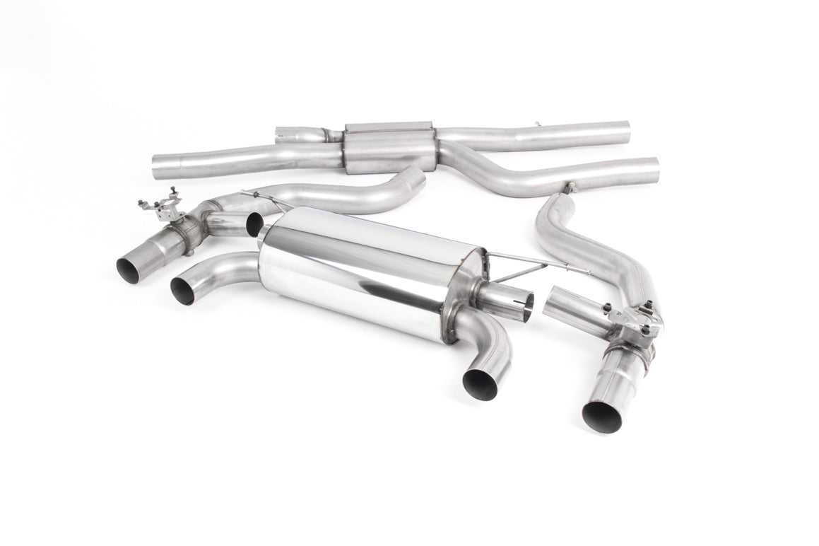 Milltek Race GPF-Back Exhaust | BMW F87 M2 Competition - Polished Tips
