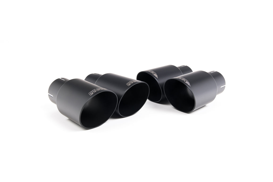 Milltek Race GPF-Back Exhaust | BMW F87 M2 Competition - Cerakote Black Tips