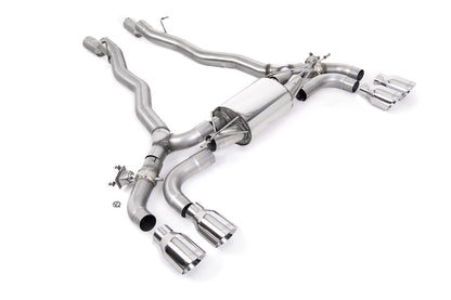Milltek 80mm OPF/GPF Back System | BMW M5 F90 - Polished Tips