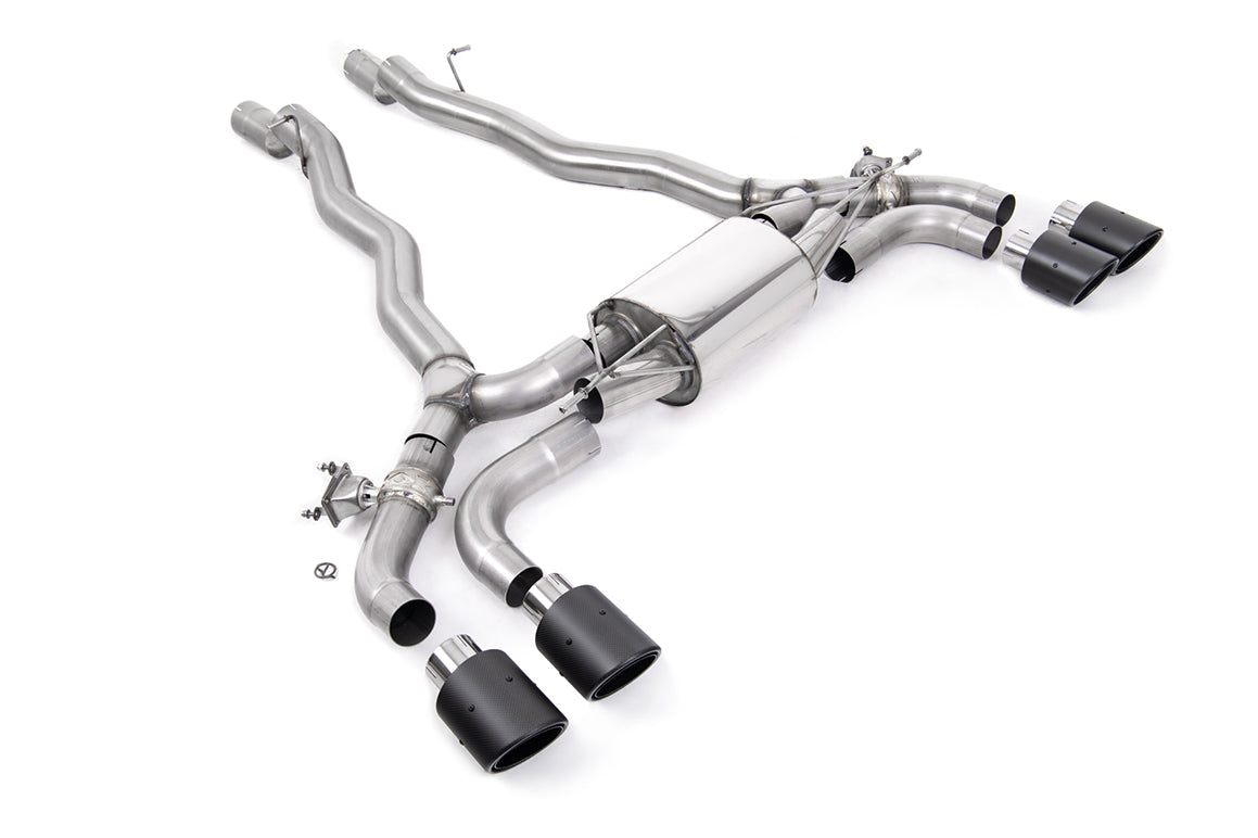 Milltek 80mm OPF/GPF Back System | BMW M5 F90 - Carbon Tips