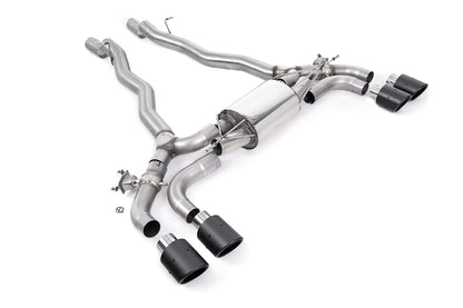 Milltek 80mm OPF/GPF Back System | BMW M5 F90 - Carbon Tips