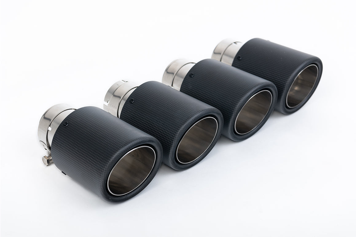 Milltek 80mm OPF/GPF Back System | BMW M5 F90 - Carbon Tips