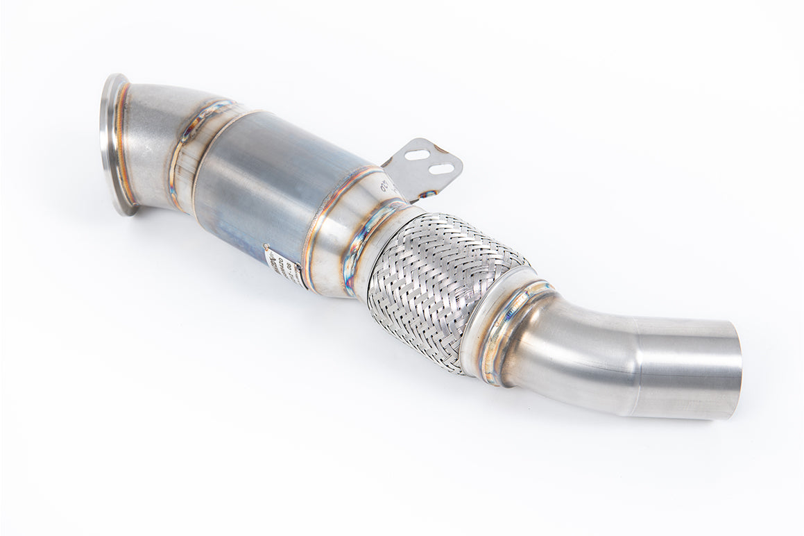 Milltek Large Bore Downpipe, 200-Cell Race Cat | BMW M240i F22 LCI