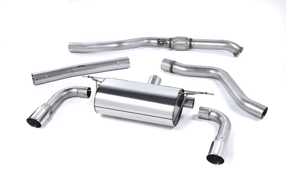 Milltek Resonated Cat-Back Exhaust | BMW F22 M235i - Polished Tips
