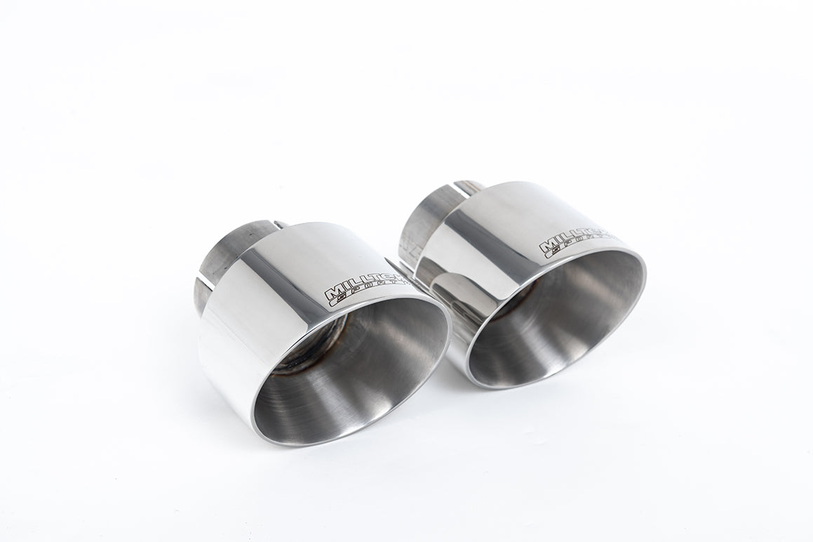 Milltek Valved Rear Silencer Bypass | Porsche 991.2 GT3 - Polished Tips