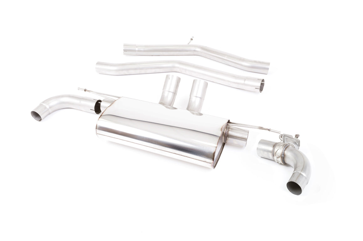 Milltek Valved Race Cat-Back Exhaust | Toyota Supra A90 - JET-115 Carbon Tips