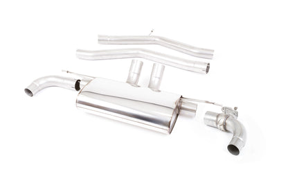 Milltek Valved Race Cat-Back Exhaust | Toyota Supra A90 - JET-115 Carbon Tips