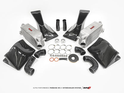 Porsche 991 Turbo / Turbo S AMS Alpha Performance Intercooler System