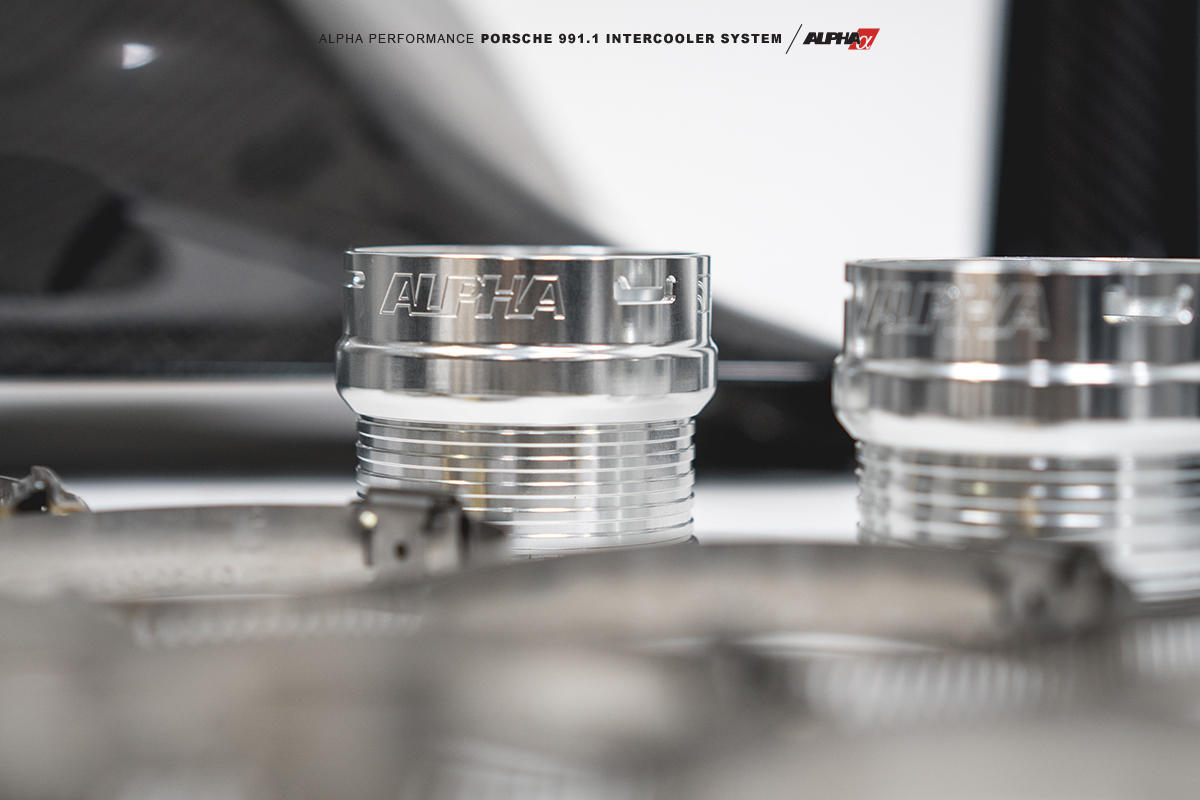 Porsche 991 Turbo / Turbo S AMS Alpha Performance Intercooler System