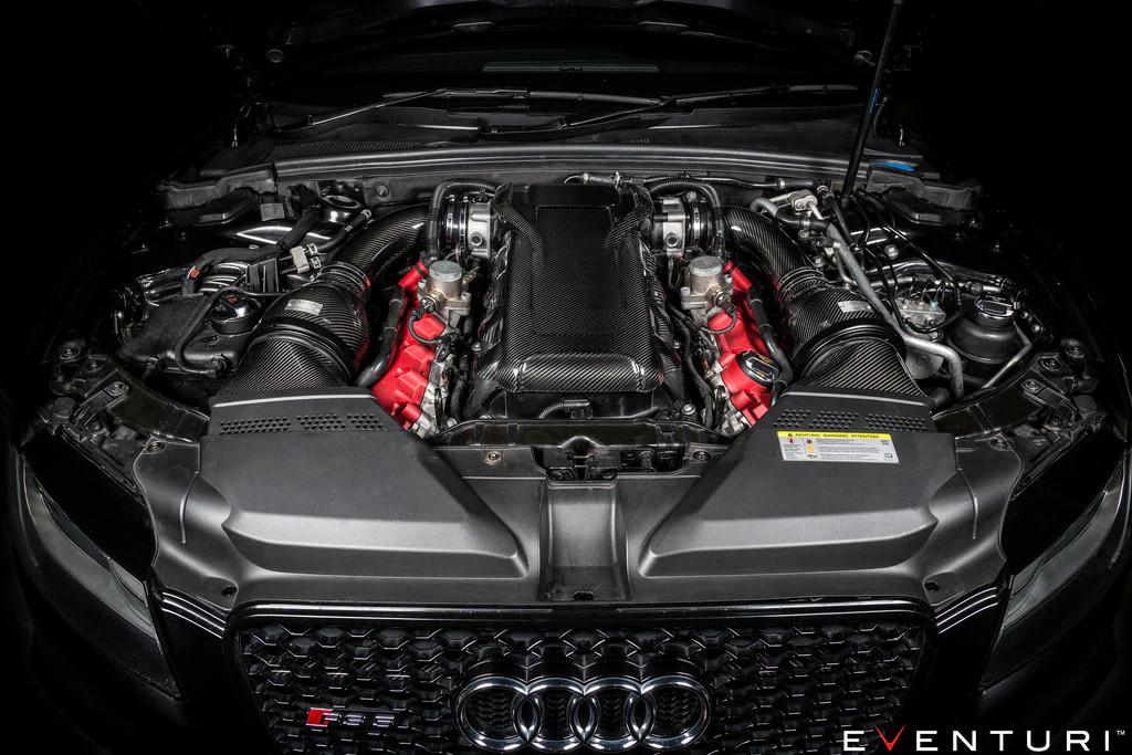 Eventuri Audi B8 RS4 RS5 Black Carbon Engine Cover